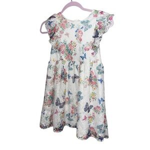 Elegant White Lace Dress by Beebay